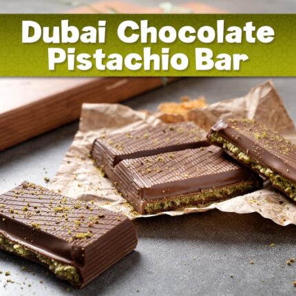 Crispy Pistachio Viral Dubai Chocolate Bar