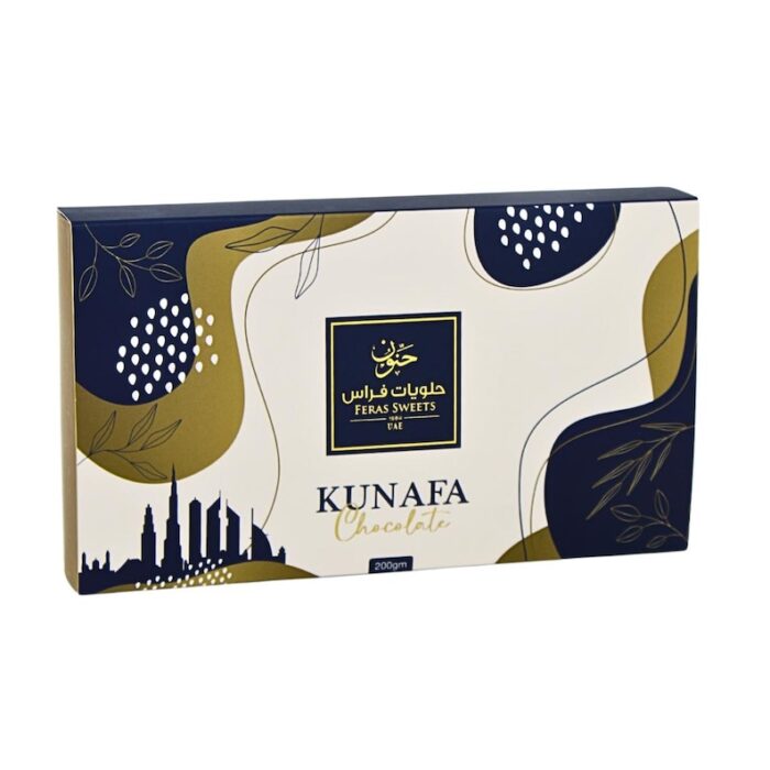 Kunafa Viral Dubai Chocolate Bar - 6 Pieces Gift Box